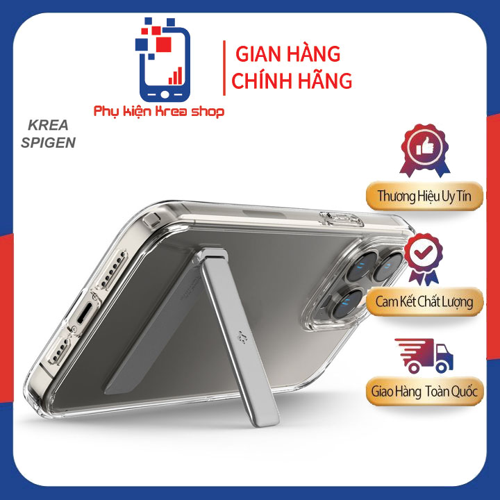 Ốp lưng iphone 14 promax spigen ultra hybrid s crystal clear – acs04829