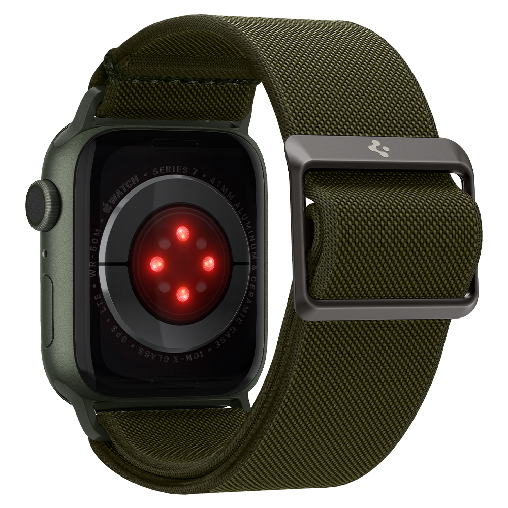 Dây đeo spigen apple watch band lite fit (49mm/45mm/44mm/42mm) 44 Detail Apple Watch7 Lite Fit 41mm Kha 01