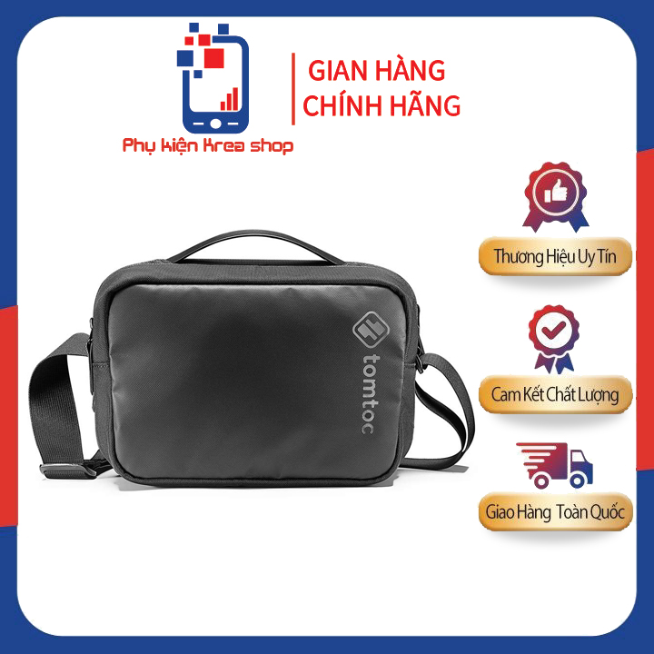 TÚI ĐEO ĐA NĂNG TOMTOC CROSSBODY FOR TECH ACCESSORIES AND IPAD 10.5/PRO 11INCH/TABLET/NOTEBOOK 11INCH – H02-A01
