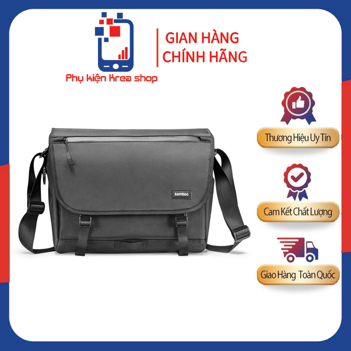 TÚI ĐEO VAI TOMTOC CROSS BODY MESSENGER MULTI-FUNCTION WATERPROOF FOR ULTRABOOK 13″14″ A47-C01D