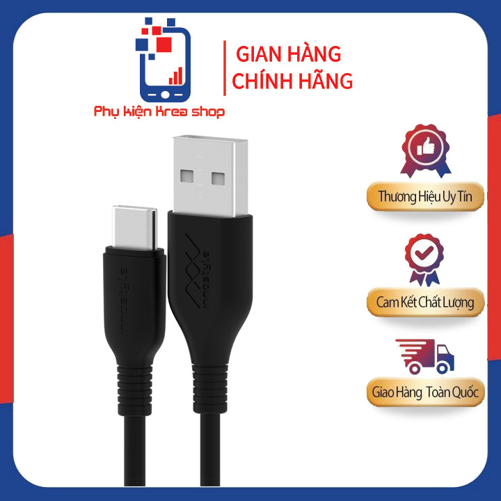 CÁP SẠC NHANH INNOSTYLE JAZZY USB-A TO Type C 15W – JIAC120