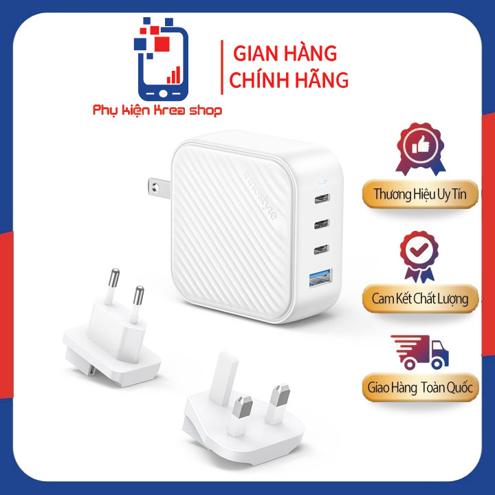 SẠC NHANH INNOSTYLE GAN SUPERCUBE 3C1A 100W – IC100GWHT