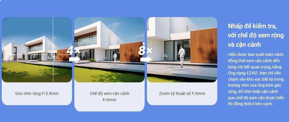 Camera IP Ezviz 2 Mắt H9C 3MP 33 Camera IP Ezviz 2 Mắt H9C 3MP