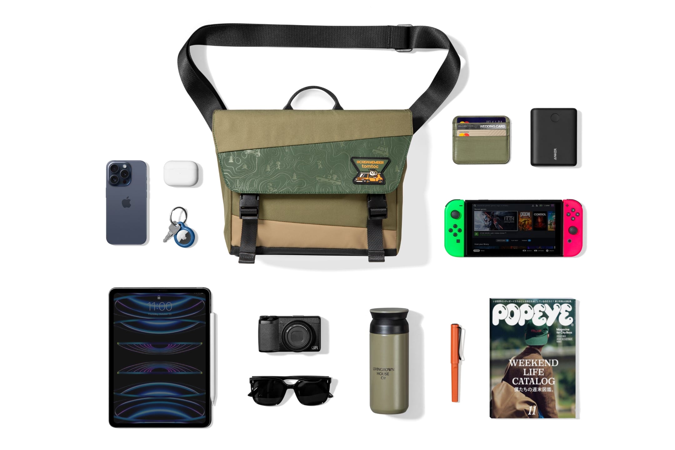 TÚI ĐEO CHÉO TOMTOC USA SLASH-T27 SHOULDER BAG – T27S1 26 TÚI ĐEO CHÉO TOMTOC USA SLASH-T27 SHOULDER BAG – T27S1