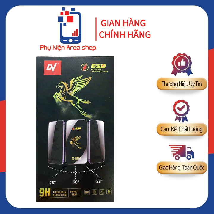 Kinh Cuong Luc Dv Iphone 14 Promax Full Man Hinh Chong Nhin Trom