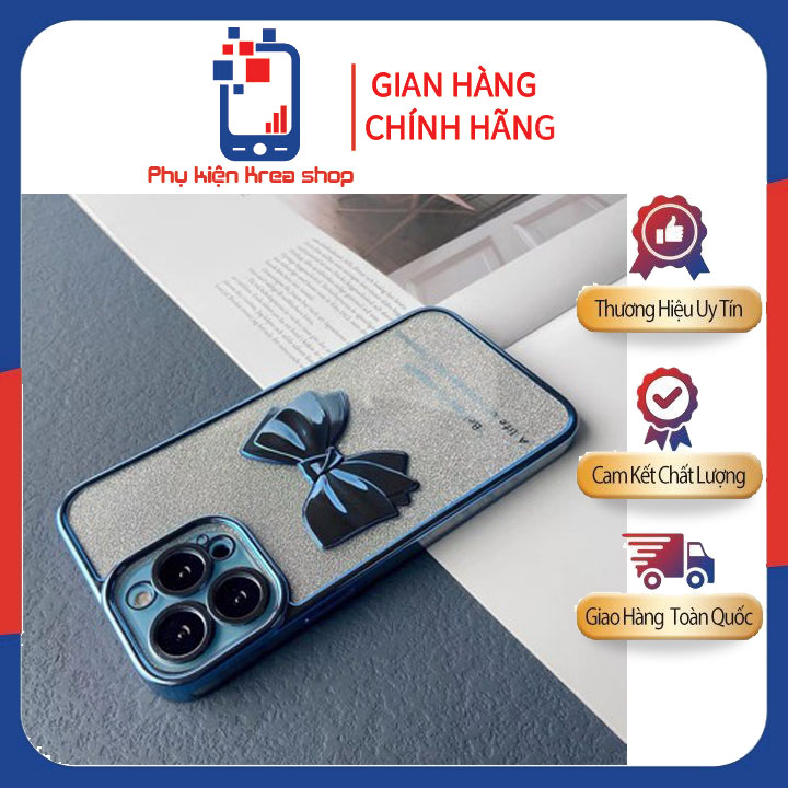 Ốp Iphone 13 Pro Max Mềm Hình Nơ
