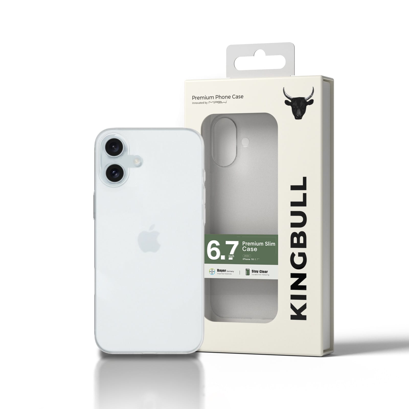 ỐP LƯNG MAGSAFE IPHONE 16 PLUS 6.7 PREMIUM SLIM CASE WHITE – SM16C-WT 10 ỐP LƯNG MAGSAFE IPHONE 16 PLUS 6 7” Premium Slim Case White Sm16c Wt 03