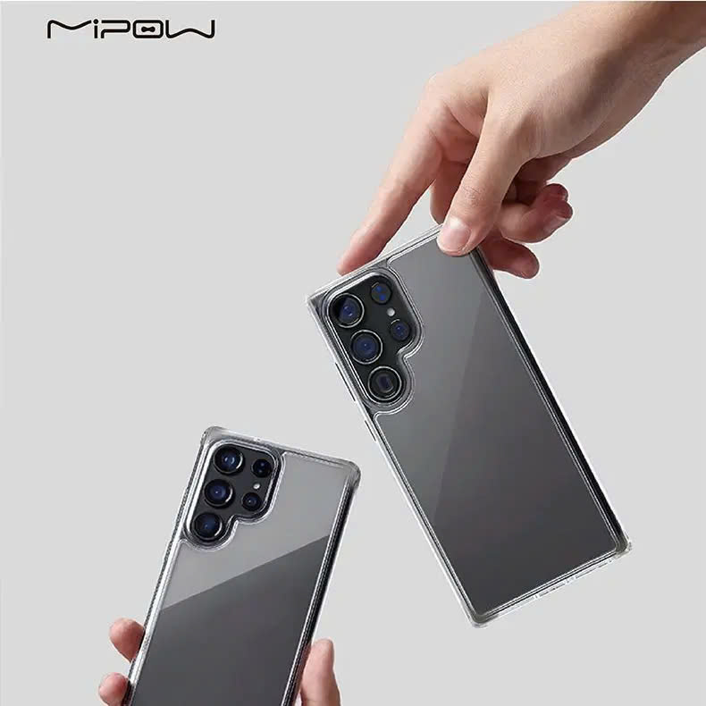 Ốp lưng Mipow Samsung Galaxy S25 Ultra 6.9 inch Tempered Transparent-05