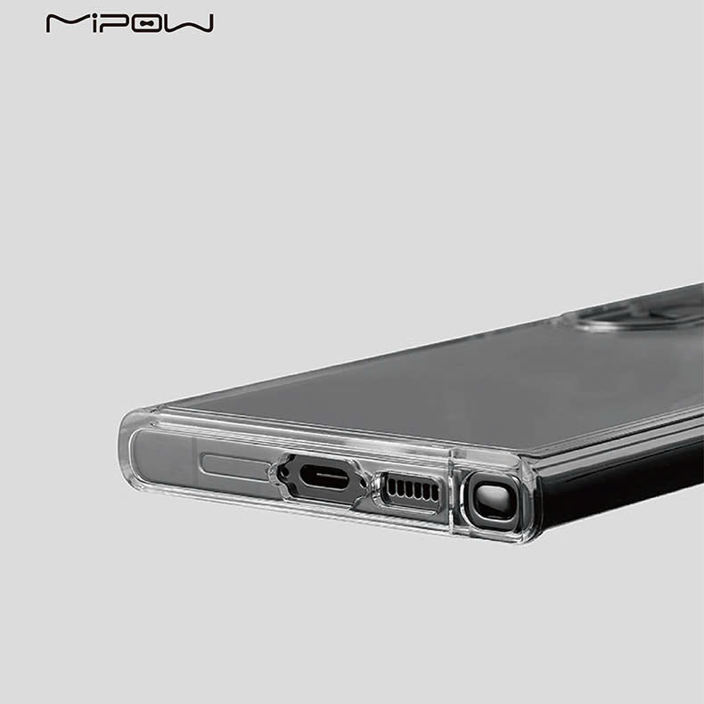 Ốp lưng Mipow Samsung Galaxy S25 Ultra 6.9 inch Tempered Transparent-06