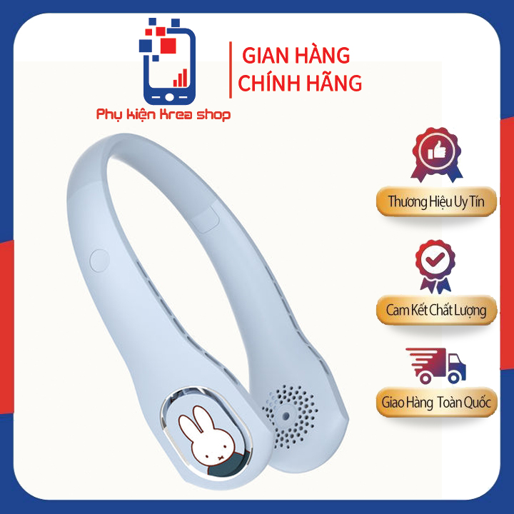 QuẠt CỔ KhÔng DÂy Miffy X Mipow Neck Fan