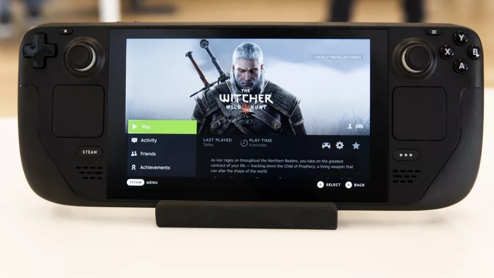 Giới thiệu máy chơi game cầm tay Steam Deck OLED 512GB 18 Steam Deck chơi được những game nào?