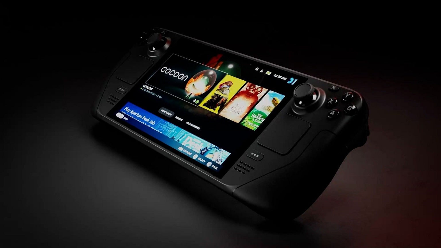 Giới thiệu máy chơi game cầm tay Steam Deck OLED 512GB 2 thông số kỹ thuật của Steamdeck OLED
