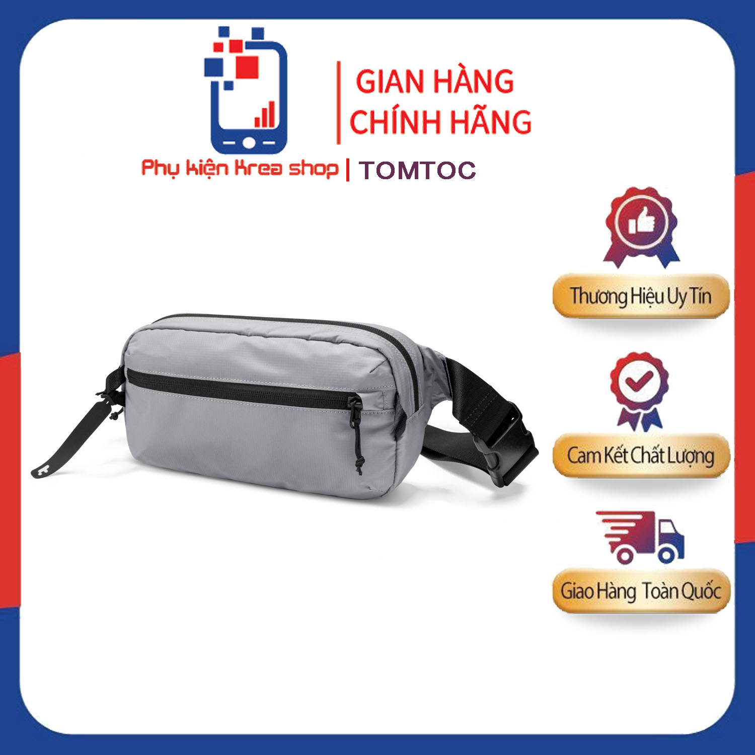Tui Deo Cheo Fashion Tomtoc Usa Aviator T33 Chest Bag 2 5l–t33s2 Krea