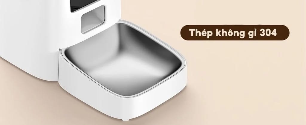 Máy cho thú cưng ăn tự động Oneisall PFD-001 Pro 33 Thép không gỉ 304